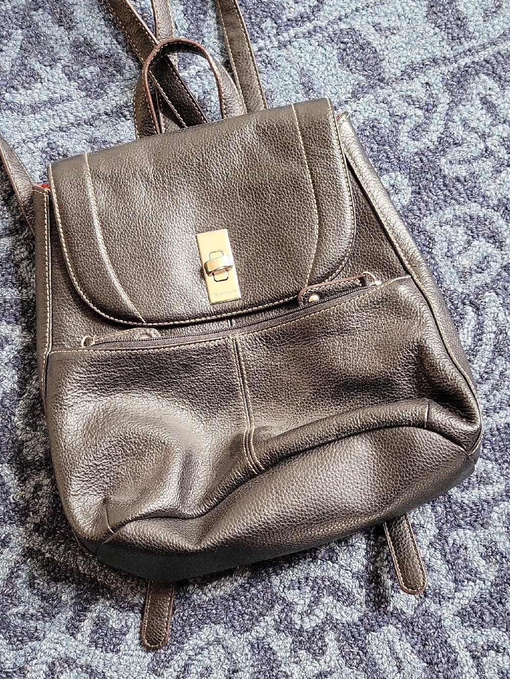 Gorgeous Leather Tignanello Backpack